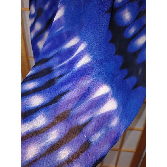 NWT Express XS Semisheer Tie Dye Blouse - Picture 6 of 16